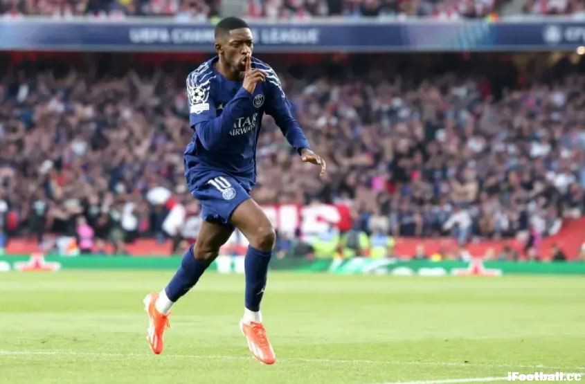 21球登顶！登贝莱延续巴黎恐怖纪录：连续10年包揽法甲金靴