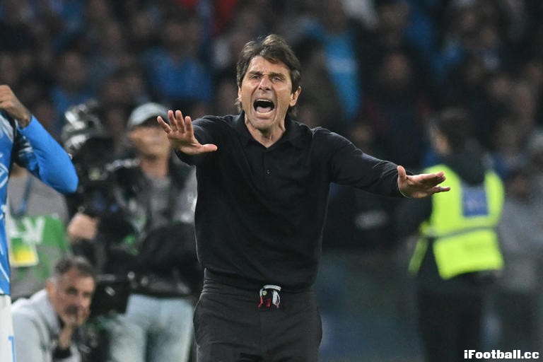 【突发】孔蒂那不勒斯未来成疑！意天空专访：名宿直言"更像告别拥抱" ...