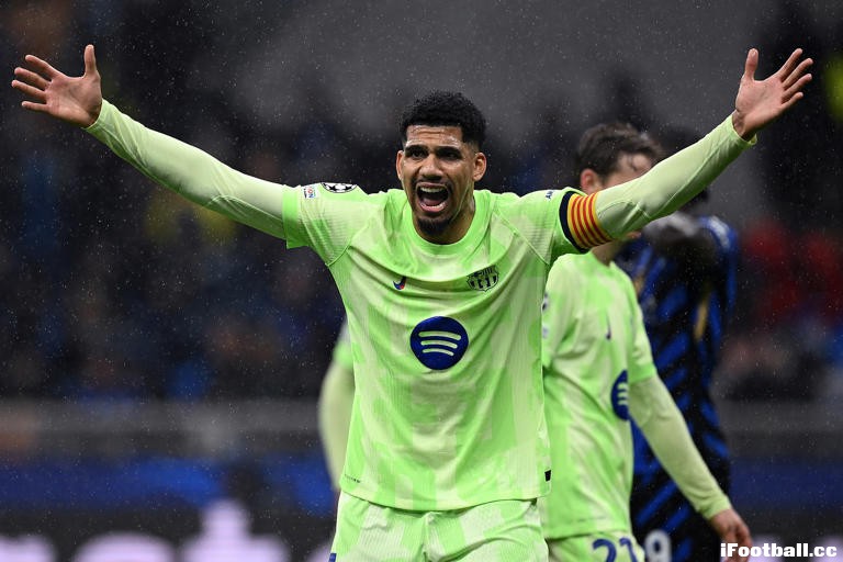 巴萨惊天条款曝光！阿劳霍7月解约金骤降6000万 阿森纳尤文或再出手