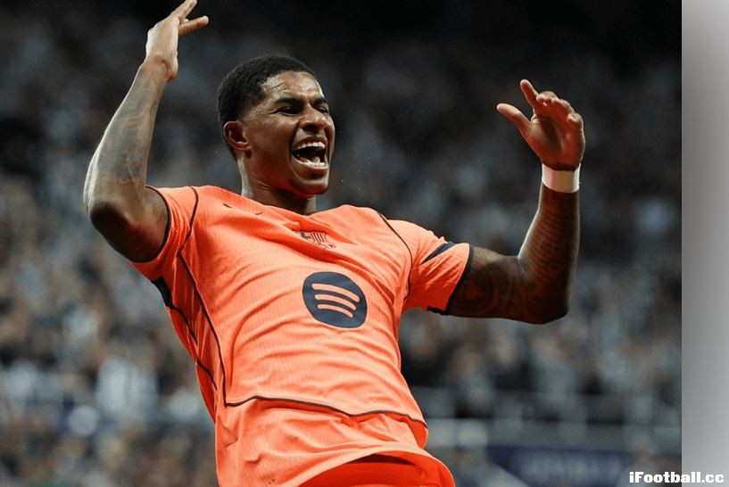 2025年9月19日，25/26赛季欧冠联赛阶段第1轮，纽卡斯尔联对阵巴塞罗那